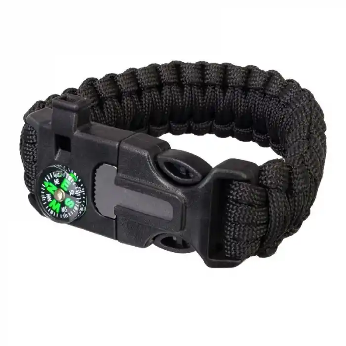 Levenhuk LabZZ FL5 Siyah Çakmak Taşlı Bileklik