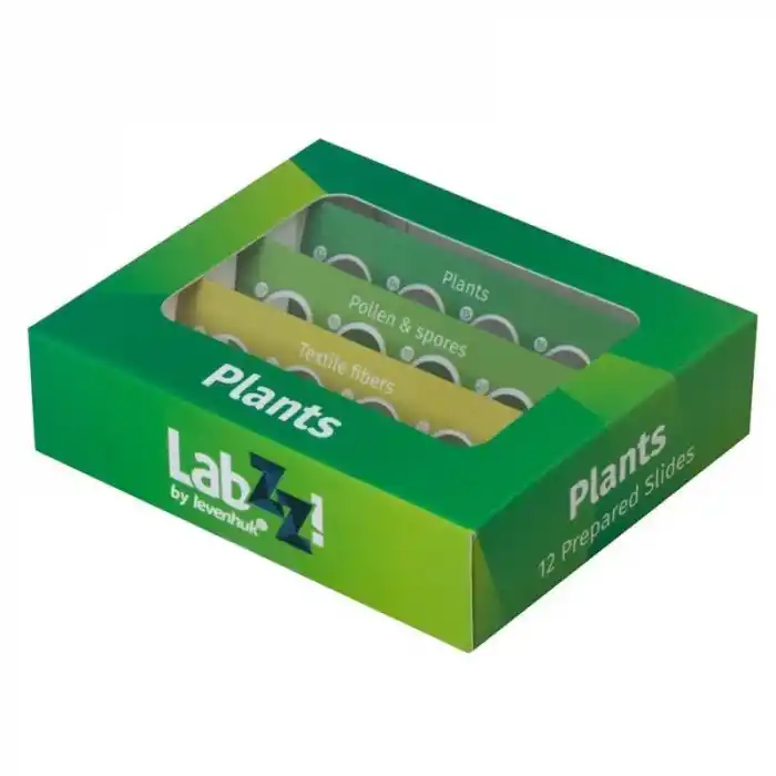 Levenhuk LabZZ P12 Bitkiler Hazırlanmış Slayt Seti