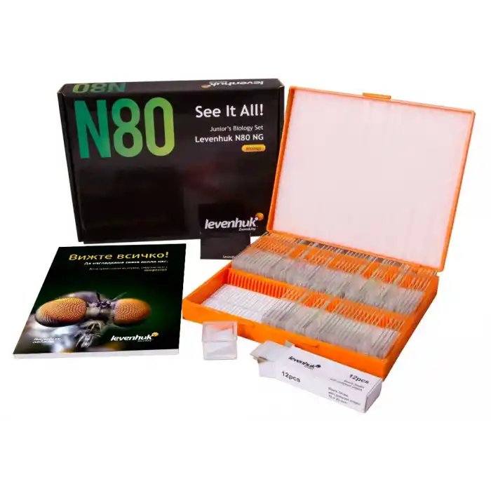 Levenhuk N80 NG “Her şeyi görün” Slayt Seti