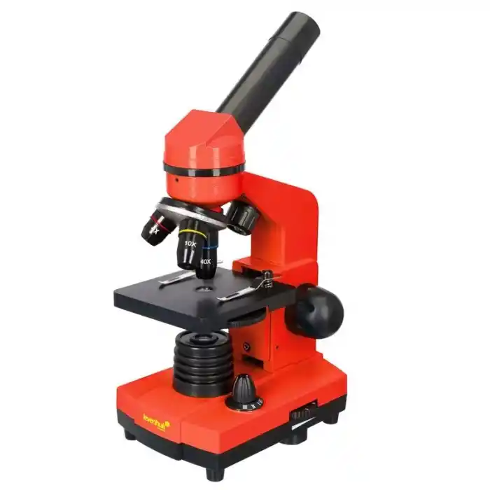 Levenhuk Rainbow 2L Kırmızı Mikroskop