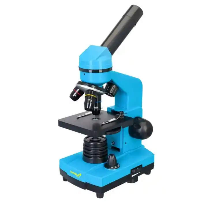 Levenhuk Rainbow 2L Mavi Mikroskop