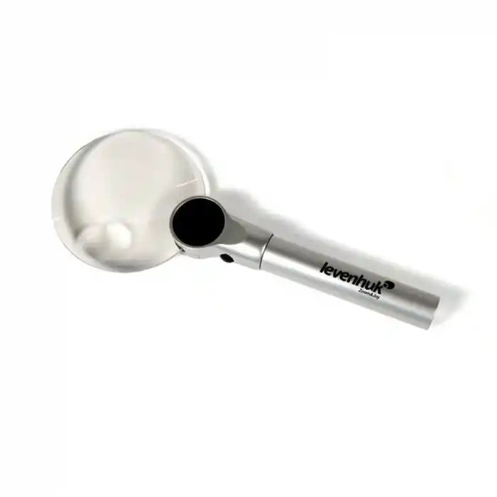 Levenhuk Zeno 400 Metal LED 2/4x, 88/21mm Büyüteç