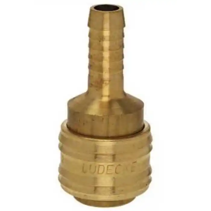 LÜDECKE ES 9 T Stoper Gövde (Hortum İçin 9mm)