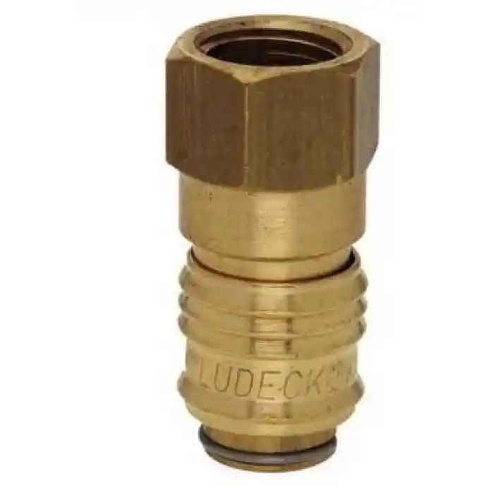 LÜDECKE ESM 14 I Mini Stoper Gövde (1/4” Dişi)