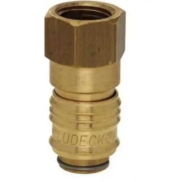 LÜDECKE ESM 18 I Mini Stoper Gövde (1/8” Dişi)