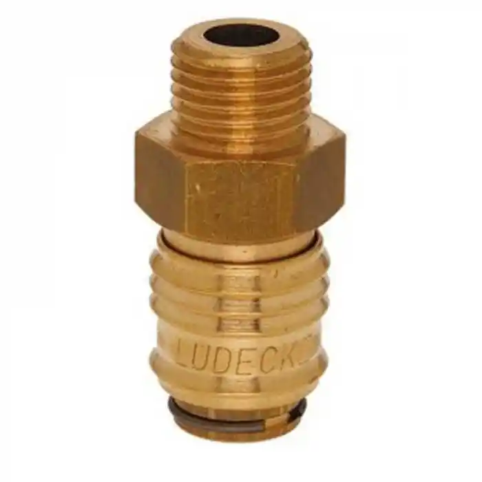 Lüdecke ESM 18I 1/8 inç Stoper Dişi Gövde