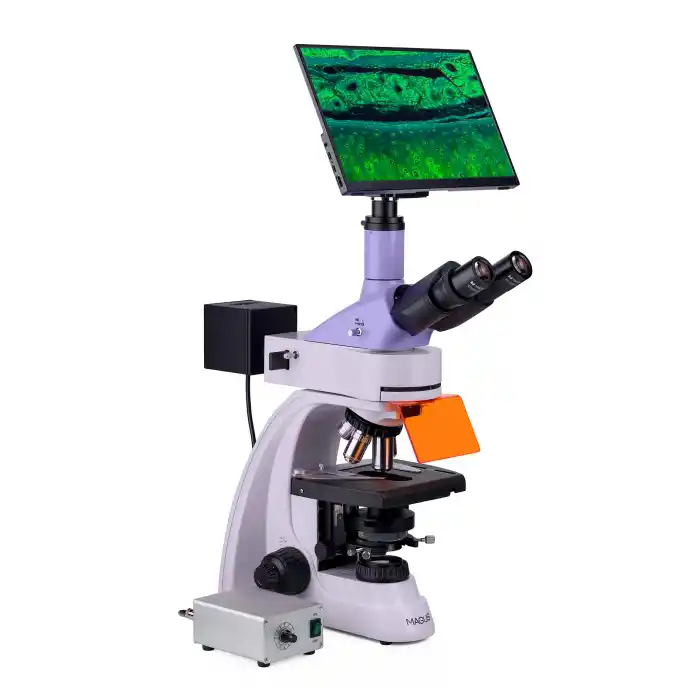 MAGUS Lum D400L LCD Floresan Dijital Mikroskop