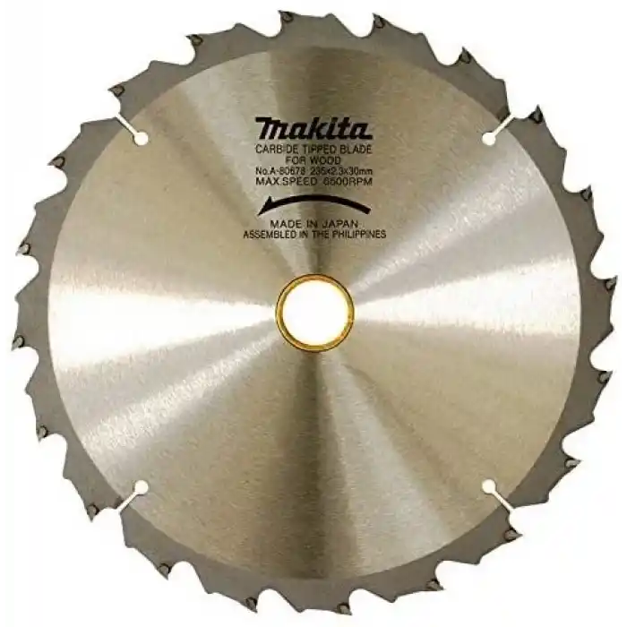 Makita A-80678 N5900B,5903R Daire Testere için Elmas Daire Testere Ahşap Bıçağı 235x30mm 20Diş