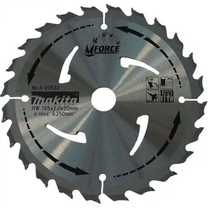 Makita A-89632 5604R,HS6601 Daire Testere için Elmas Testere Bıçağı 165x20mm 24 Diş