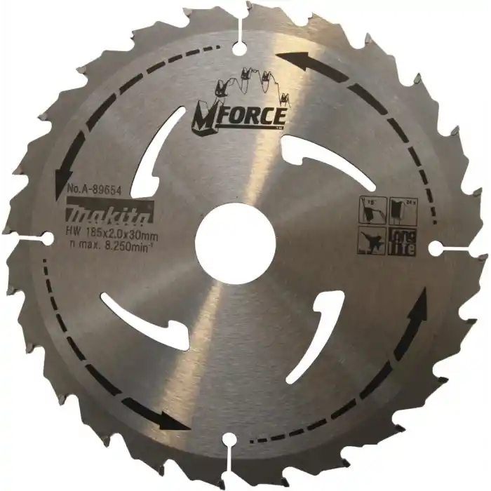 Makita A-89654 5604R,HS6601 Daire Testere için Elmas Testere Bıçağı 165x20mm 24 Diş