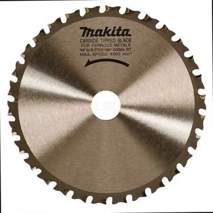 Makita B-07319 BCS550RFE Metal Kesme için Metal Elmas Daire Testere Bıçağı 136x20mm 30 Diş