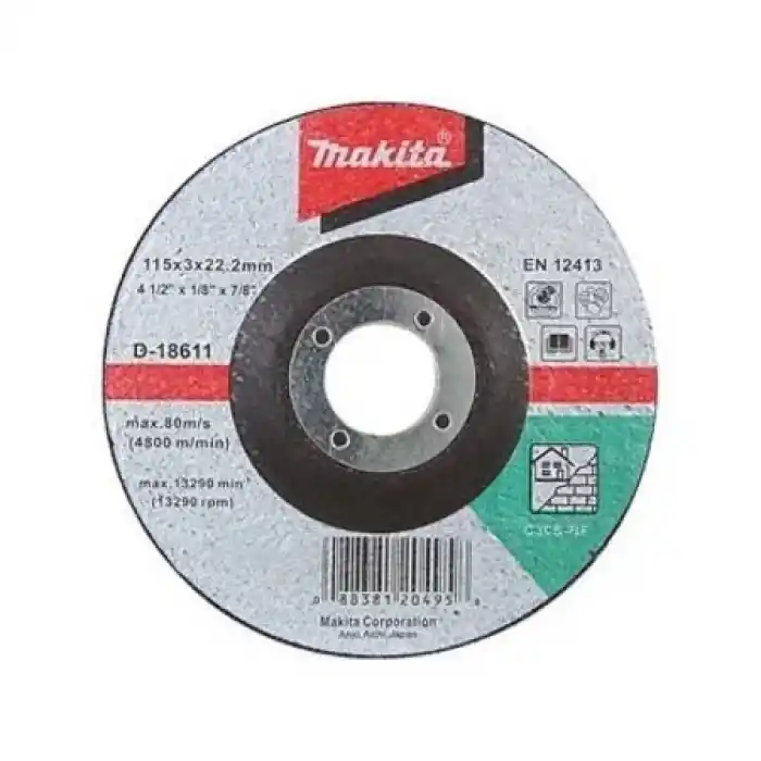 Makita D-18611 Bombeli Flex Taş Kesme Taşı 115x3 mm