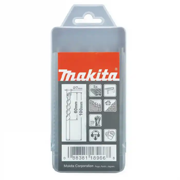 Makita D-20719 Elmas Beton Matkap Uç Seti 5 Parça