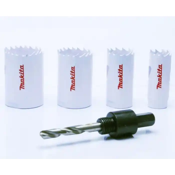 Makita D-34855 Bi-Metal Delik Testere Uç ve Adaptör Seti