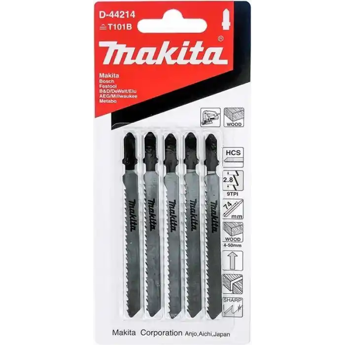 Makita D-44214 Hcs Ahşap ve Plywood Dekupaj Testere Bıçağı