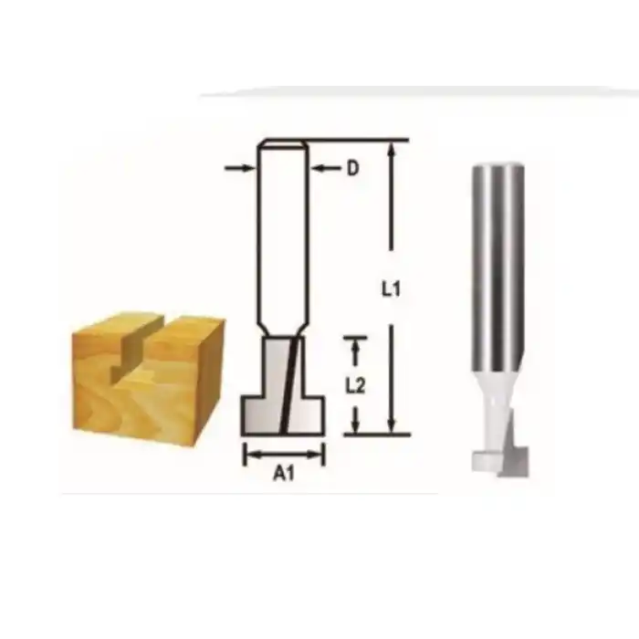 Makita D-48907 Fitil Freze Bıçağı (Çift Bıçak)