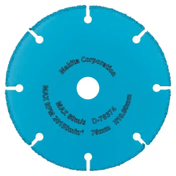 Makita D-78374 Tungsten Karbür Kesme Diski 76x100mm