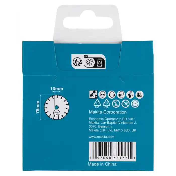 Makita D-78374 Tungsten Karbür Kesme Diski 76x100mm