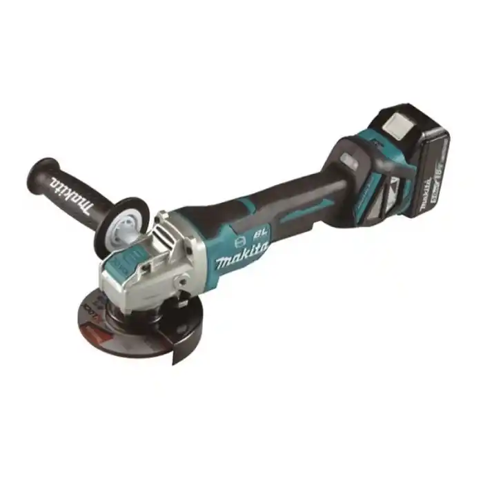 Makita DGA469RTJ 18V 5.0Ah Akülü brushless 115mm Avuç Taşlama