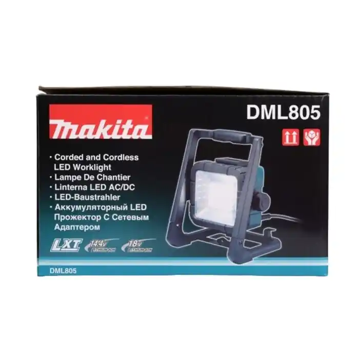 Makita DML805 Elektrikli ve Akülü Projektör Çalışma Lambası