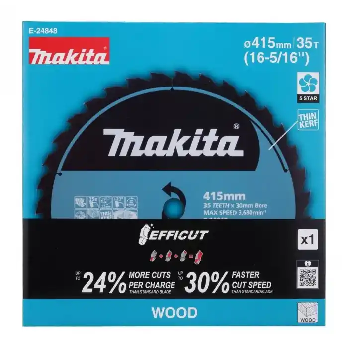 Makita E-24848 TCT Ahşap Testere Bıçağı 415x30mm 35T