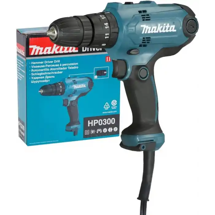 Makita HP0300 Darbeli Matkap Vidalama