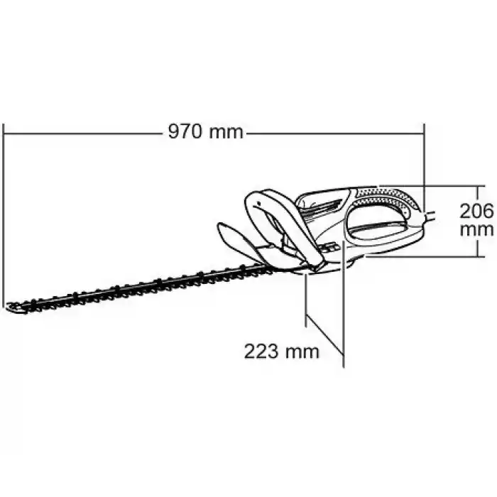 Makita UH5580 Elektrikli Çit Budama Makinası