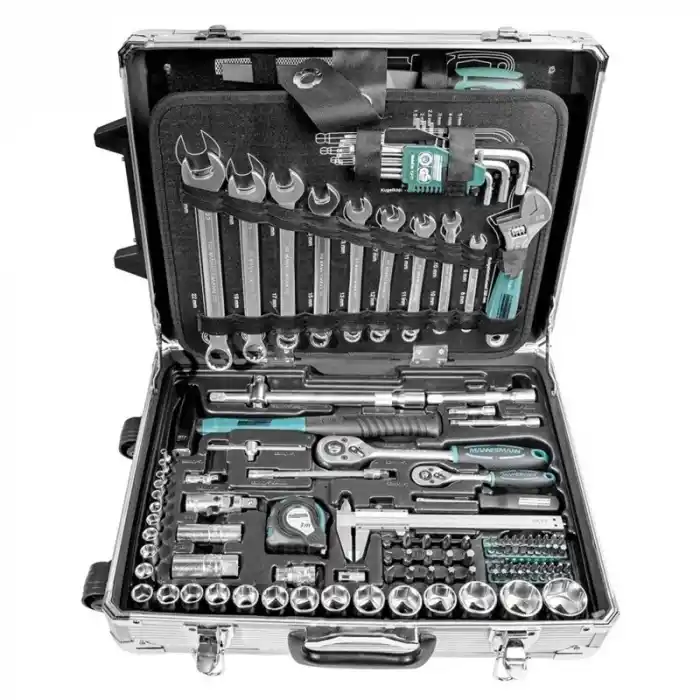 Mannesmann 29077 Alüminyum Takım Çantalı 159 Parça Alet Seti