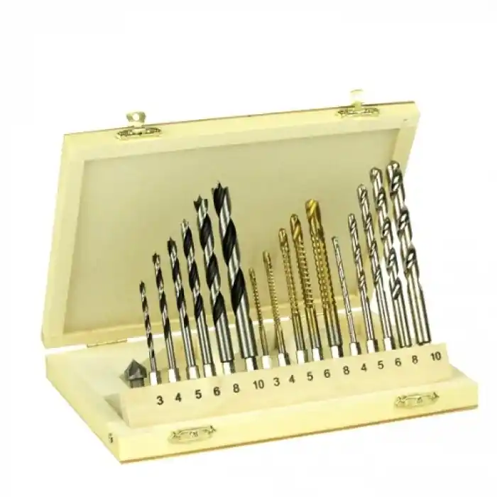 Mannesmann 54317 Matkap-Freze Uç Seti, 17 Parça