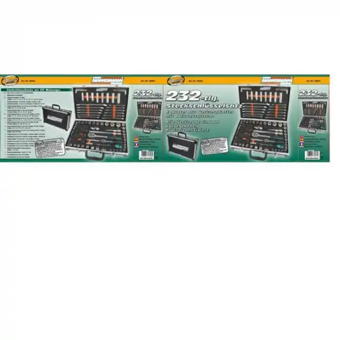 Mannesmann 98432 Lokma Anahtar Seti 232 Parça