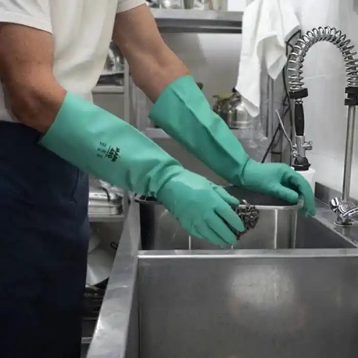 Mapa Ultranitril 480 Kimyasal Dirençli Nitril Eldiven No: 9/9,5