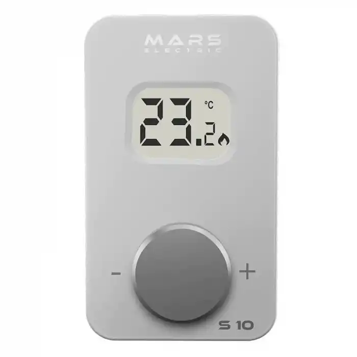 Mars S10 Kablosuz Dijital Oda Termostatı Beyaz