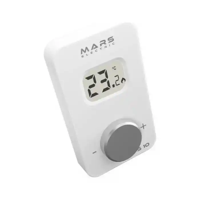 Mars S10 Kablosuz Dijital Oda Termostatı Beyaz