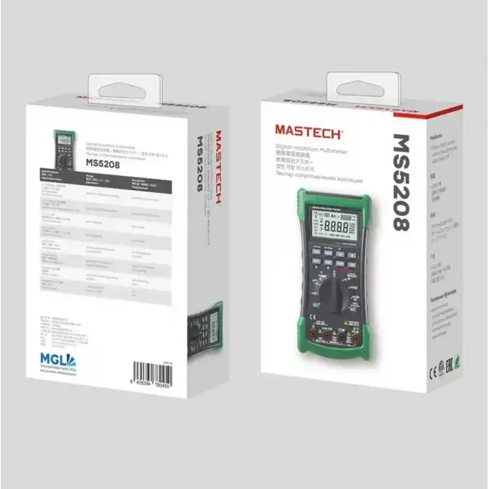 Mastech Ms5208 Dijital İzolasyon Multimetresi