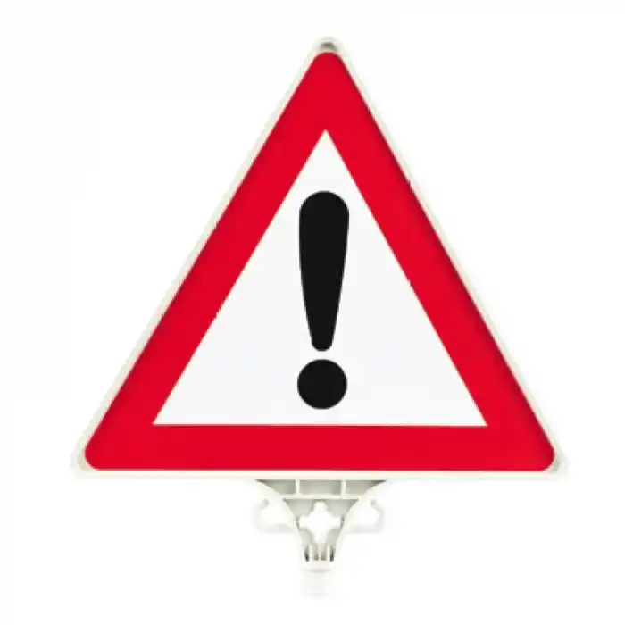 MaxSafety MS1-2805 Üçgen Trafik Uyarı Levhası