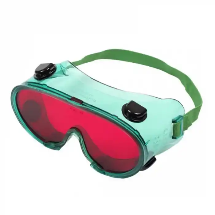 MaxSafety S1551 Ventilli Buğulanmaz Kırmızı Cam Gözlük