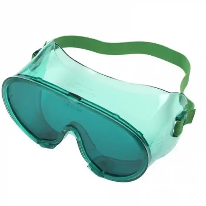 MaxSafety S1551 Ventilsiz Buğulanmaz Yeşil Cam Gözlük