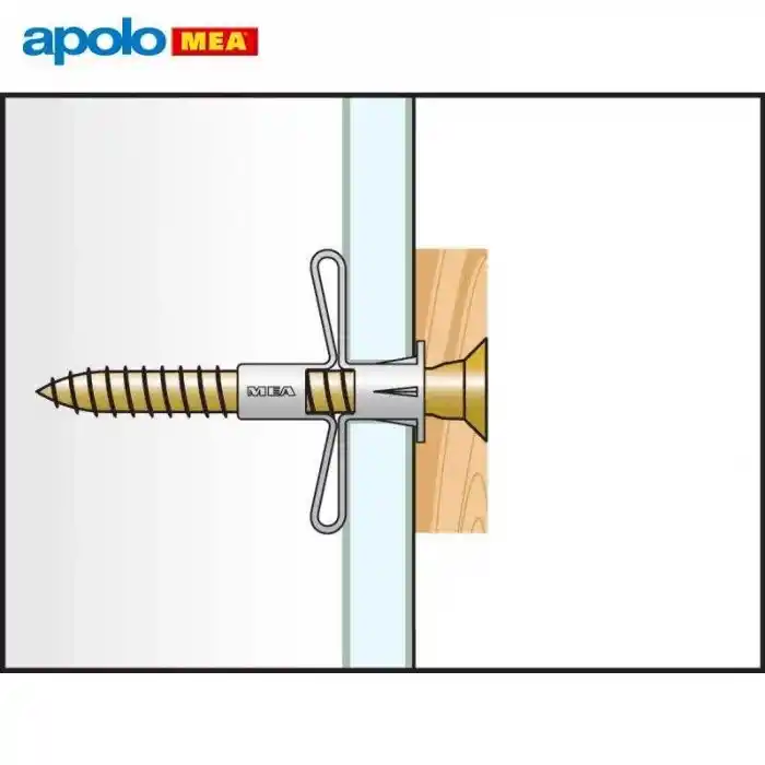 MEA HR 6-30 Boşluk Dübeli 6x30mm, 100 Adet