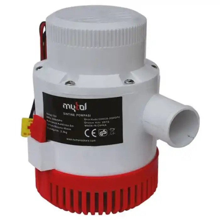 Mytol MY03705 CH8028 3000 GPH 12V Sintine Pompası