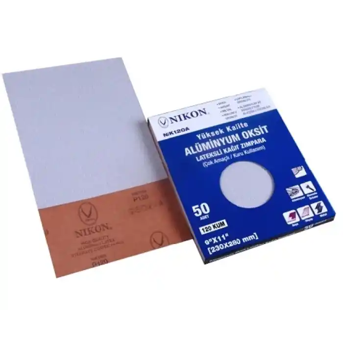 Nikon 220A Çok Amaçlı Kuru Zımpara Kağıdı 220 Kum