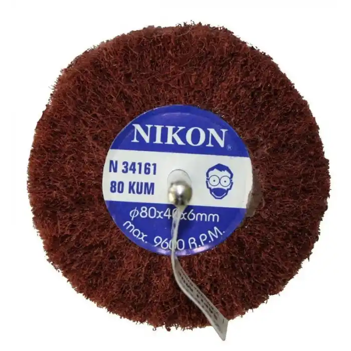 Nikon N34161 80 Kumlu 80x40x6mm Ölçülü Saplı Mop Zımpara