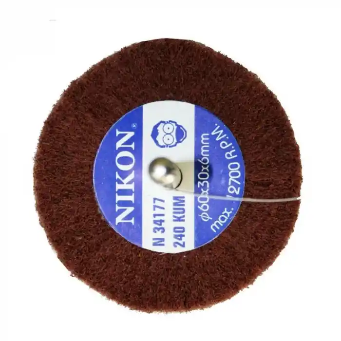 Nikon N34177 60x30x6mm 240 Kum Non Woven Saplı Mop Zımpara