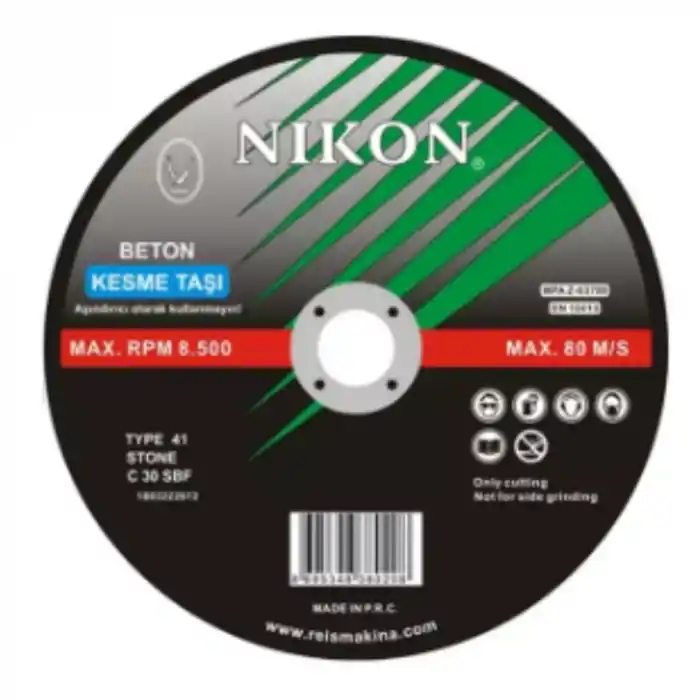 Nikon N52065 240x3x22mm Düz Beton Kesme Taşı