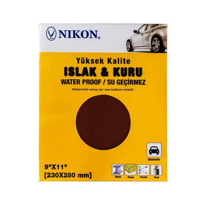 Nikon NIK1200S 1200 Kum Islak Kuru Su Zımparası