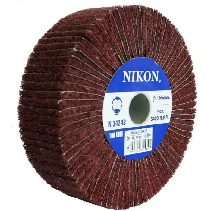 Nikon NIK34243 165x50x25mm 100 Kum Non Woven Kombi Mop Zımpara