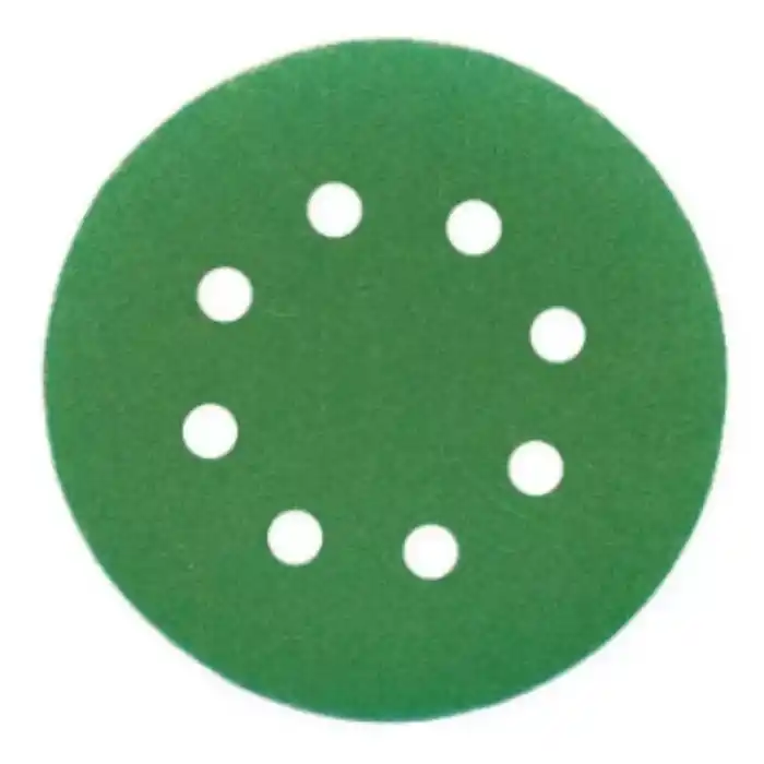 Nikon NIK52070 125mm 800 Kum 8 Delik Alüminyum Oksit Cırtlı Film Disk Zımpara