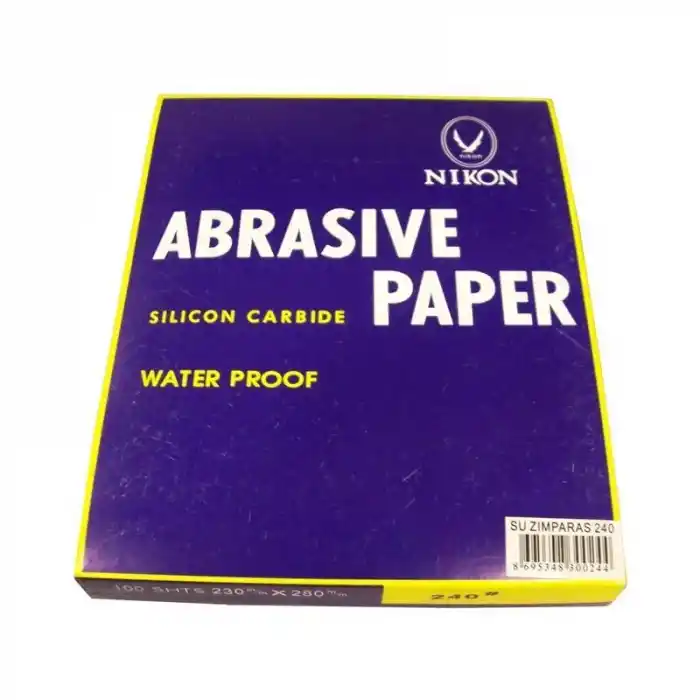 Nikon NIK80 80 Kum 230x280mm Su Zımparası