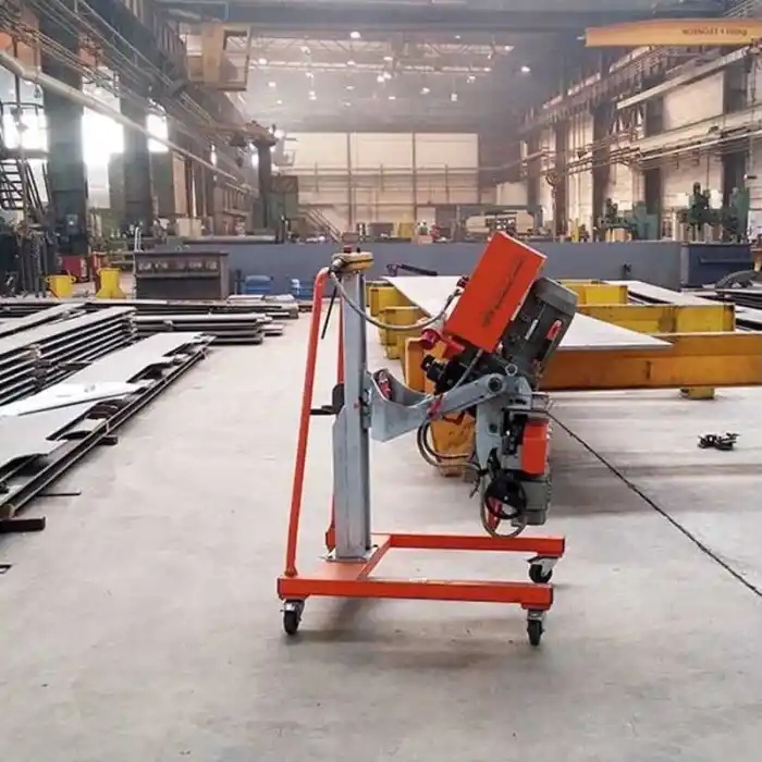 NKO UZ50 Kaynak Ağzı Açma Makinesi + 3D Manipulatör + 5 Bıçaklı Trama Kafası