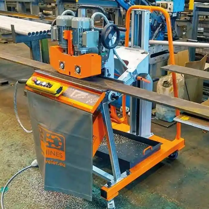 NKO UZ50 Kaynak Ağzı Açma Makinesi + 3D Manipulatör + 5 Bıçaklı Trama Kafası