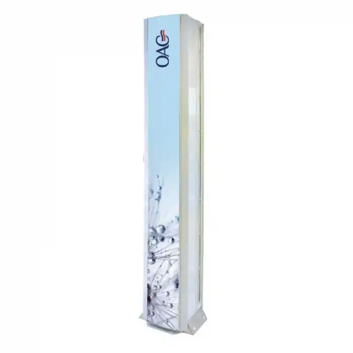 Olefini CEH-200-F1-V Dekoratif Tip C Seri Dik Tip Isıtıcılı 180-240 cm Hava Perdesi
